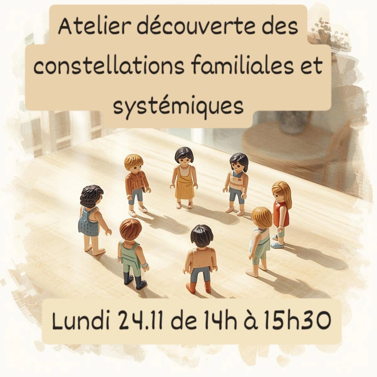 Atelier découverte des constellations familiales et systémiques 24/11/25